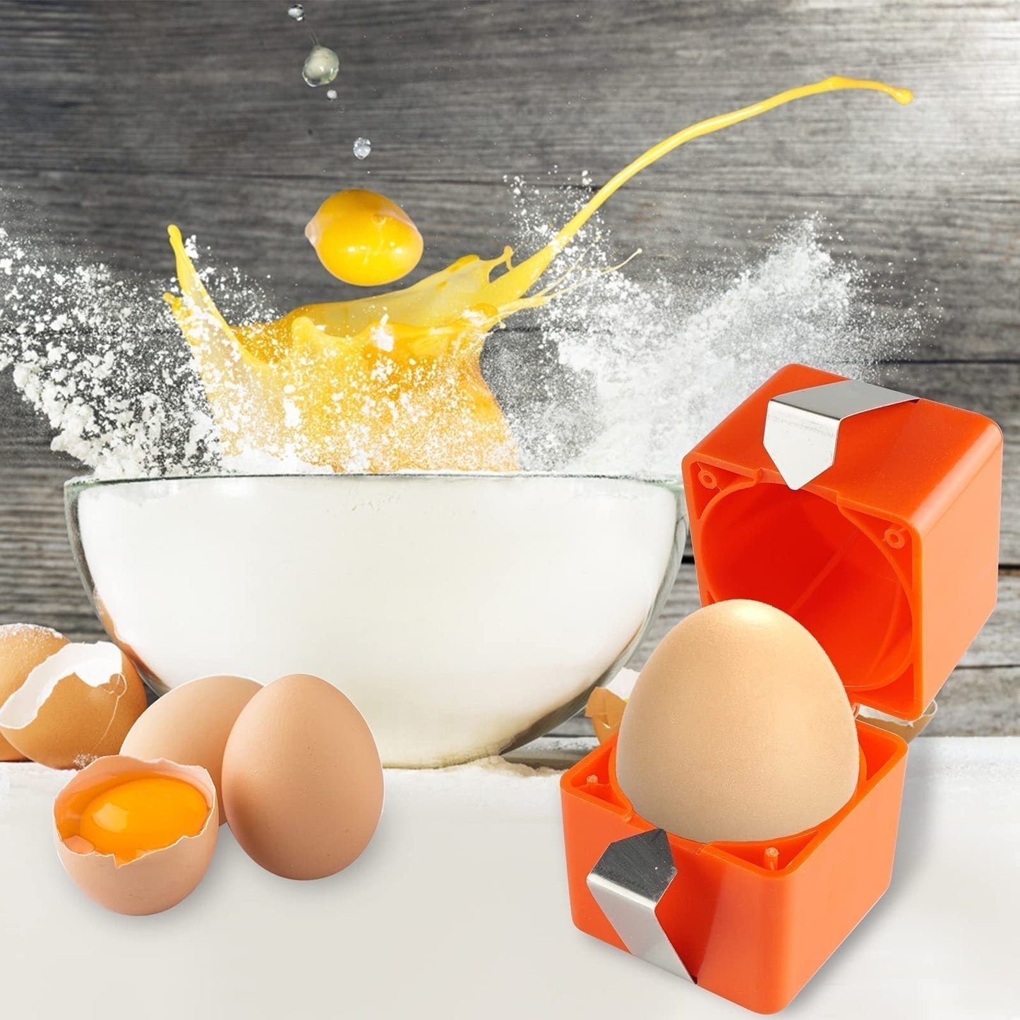 🍳 Hurtig æggeknækker – slå hundredvis af æg ud hurtigere og renere 🔥