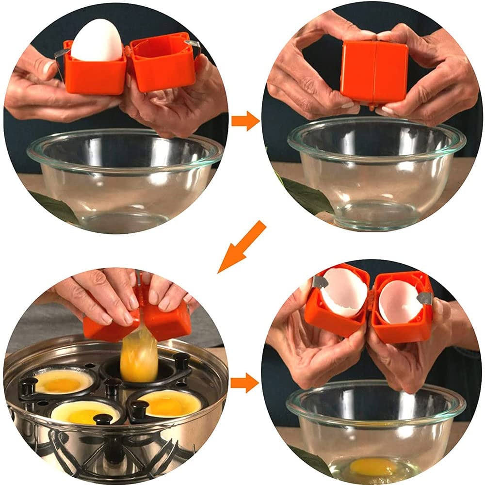 🍳 Hurtig æggeknækker – slå hundredvis af æg ud hurtigere og renere 🔥