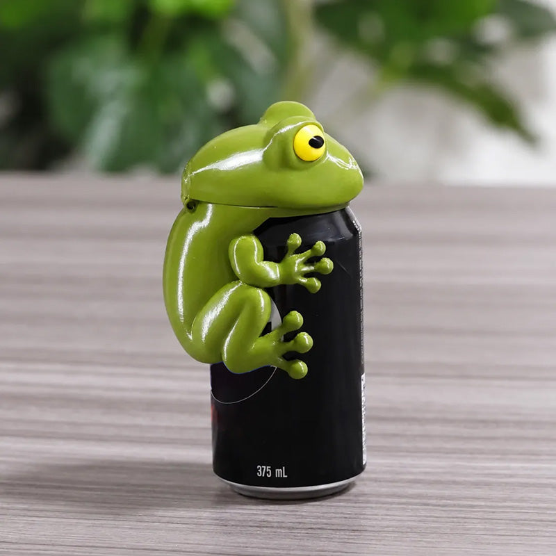 🐸 Sødt frølåg til drikkedåser