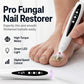 2-i-1 elektrisk neglefræser med UV-gellampe – bærbart manicure- og pedicuresæt