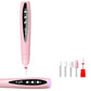 2-i-1 elektrisk neglefræser med UV-gellampe – bærbart manicure- og pedicuresæt