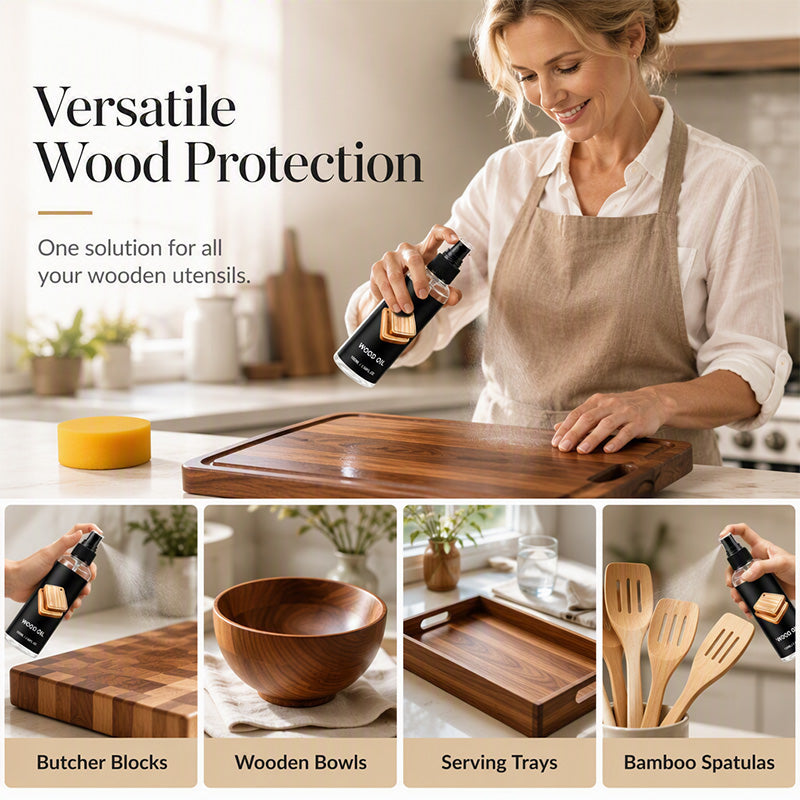 Food-Grade Wood Oil Spray
