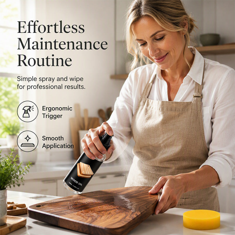 Food-Grade Wood Oil Spray