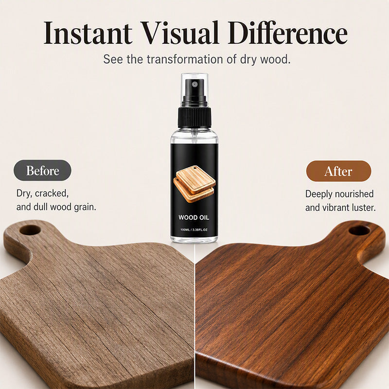 Food-Grade Wood Oil Spray