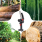 🪓 Børsteløs bærbar minisav – kraftig motor, lang batteritid, let og ergonomisk. Perfekt til beskæring, brænde og havearbejde – sikker og effektiv! 🌳🔋