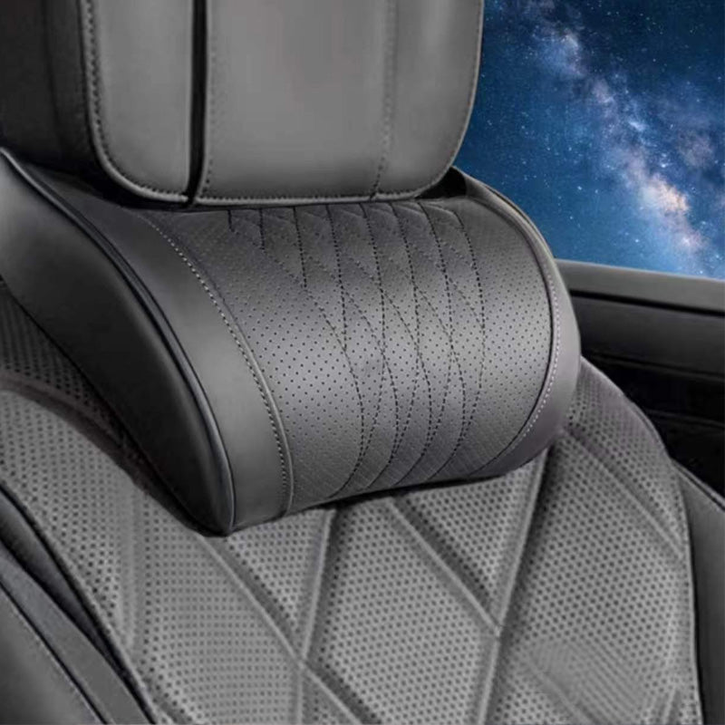 🚗💤 Reducér træthed under kørslen! Universal nakkepude i memory foam til bil – ergonomisk nakkestøtte til lange køreture