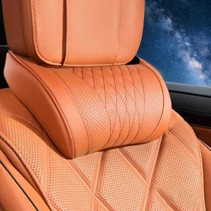 🚗💤 Reducér træthed under kørslen! Universal nakkepude i memory foam til bil – ergonomisk nakkestøtte til lange køreture