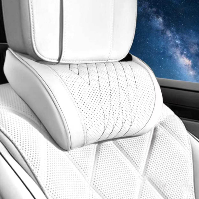 🚗💤 Reducér træthed under kørslen! Universal nakkepude i memory foam til bil – ergonomisk nakkestøtte til lange køreture