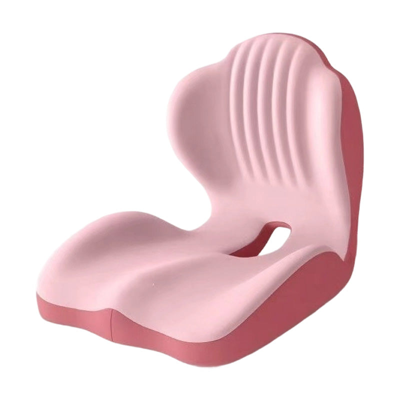 🪑 56% RABAT NU! ✨ Ergonomisk siddepude i memoryskum med rygstøtte – komfortabel og støttende til hjemmet, kontoret og bilen 💺🛡️