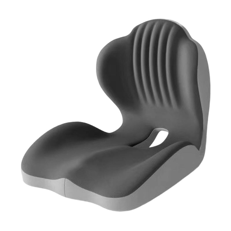🪑 56% RABAT NU! ✨ Ergonomisk siddepude i memoryskum med rygstøtte – komfortabel og støttende til hjemmet, kontoret og bilen 💺🛡️