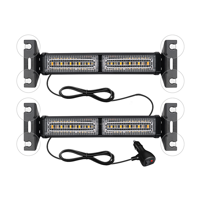LED-advarselslysbjælke med høj synlighed