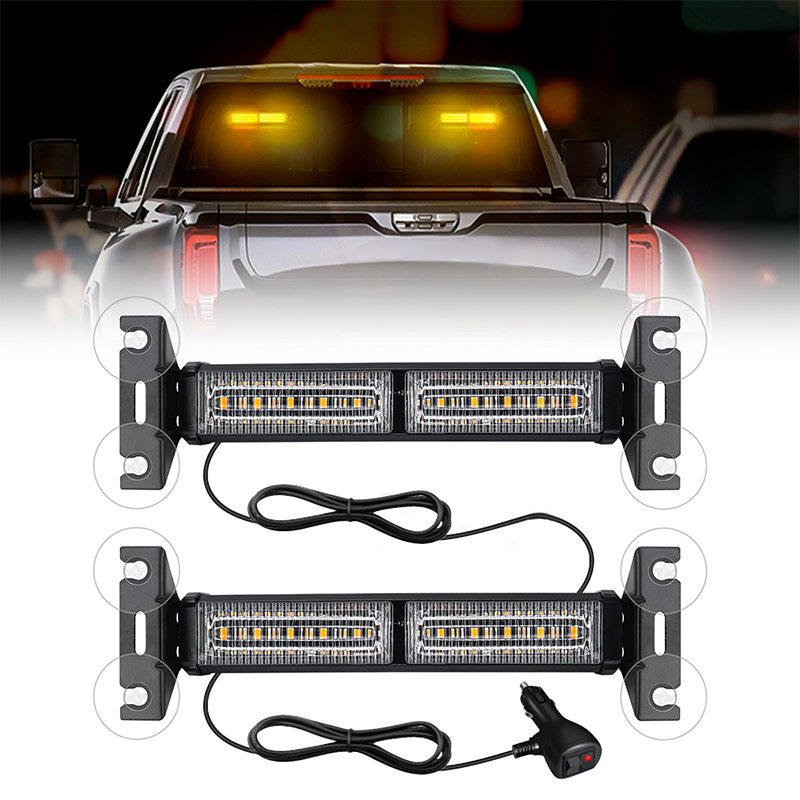 LED-advarselslysbjælke med høj synlighed