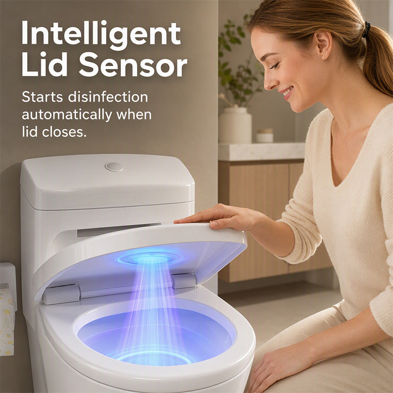 Smart UVC-steriliseringslampe til toilet