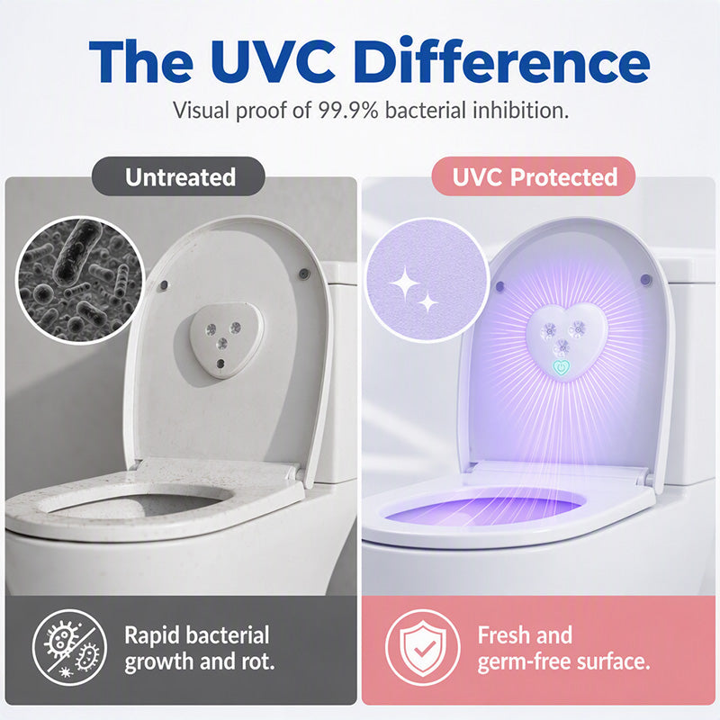 Smart UVC-steriliseringslampe til toilet