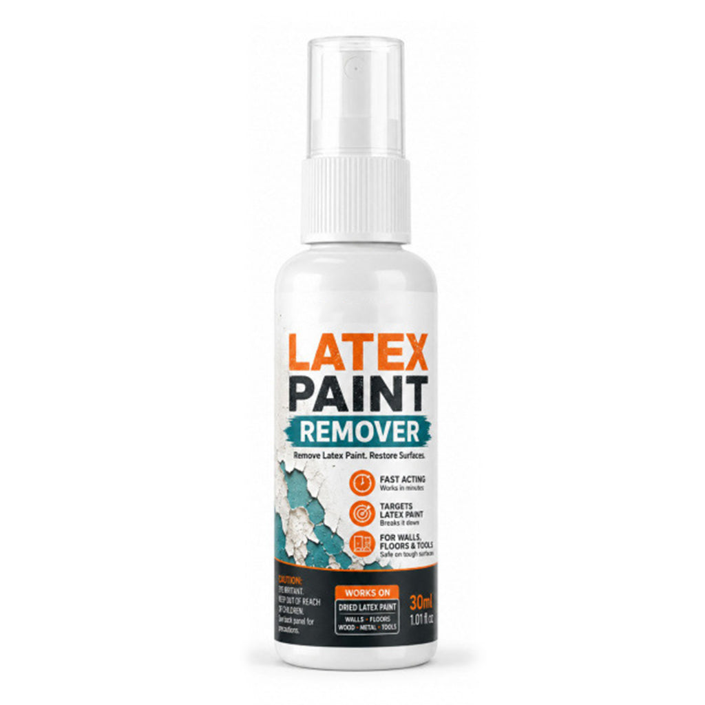 Spray til fjernelse af latexmaling på flere overflader