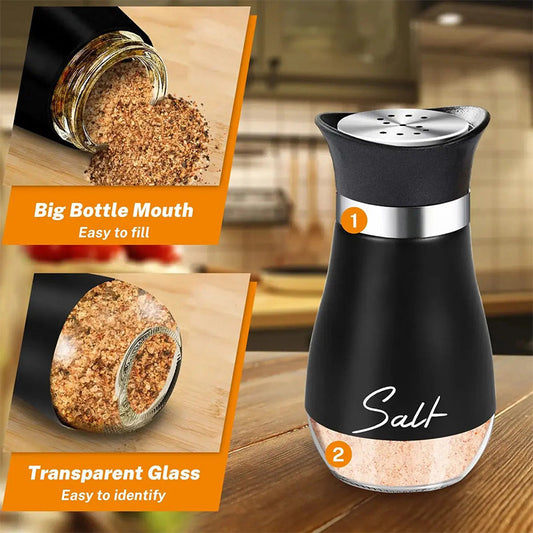 🐧 50 % RABAT NU! 🧂 Salt- og peberbøssesæt med pingvindesign – sød form, 304 rustfrit stål & præcisionslåg – perfekt til spisebordet 🍽️