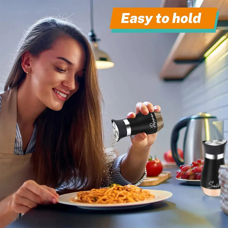 🐧 50 % RABAT NU! 🧂 Salt- og peberbøssesæt med pingvindesign – sød form, 304 rustfrit stål & præcisionslåg – perfekt til spisebordet 🍽️