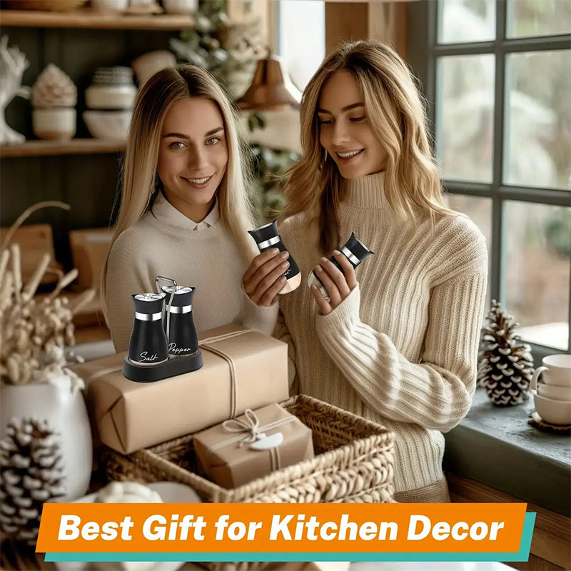 🐧 50 % RABAT NU! 🧂 Salt- og peberbøssesæt med pingvindesign – sød form, 304 rustfrit stål & præcisionslåg – perfekt til spisebordet 🍽️