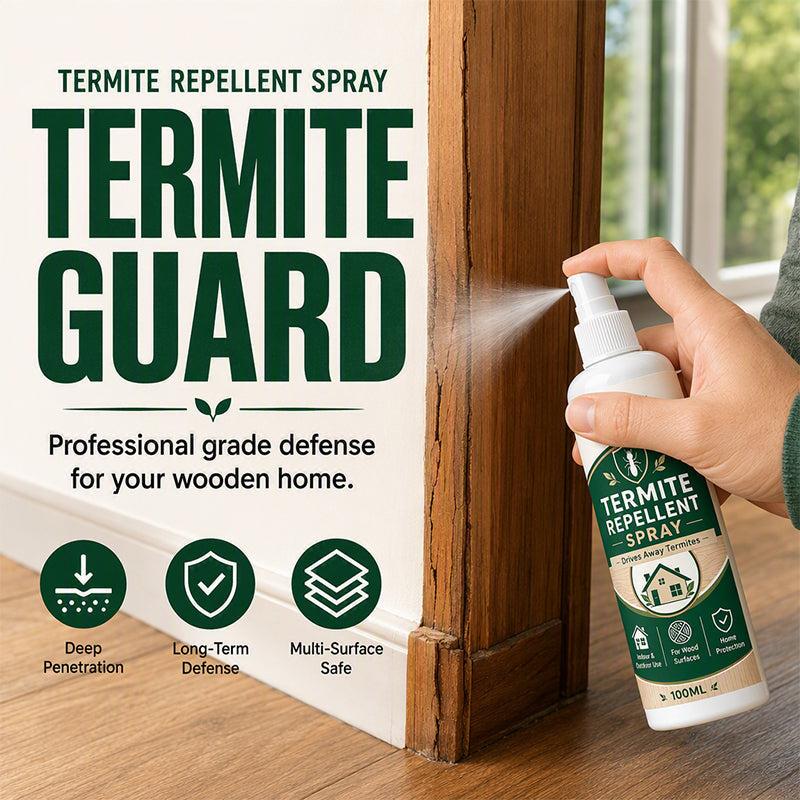 Træbeskyttelsesspray mod træskadedyr – til flere træoverflader