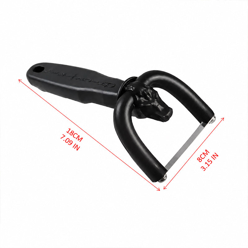 🥩 50% RABAT NU! Håndholdt fedttrimmer til oksekød & svinekød – U‑formet bladholder, rustfrie blade & ergonomisk greb – perfekt til grill, meal prep og store portioner 🍖🔪