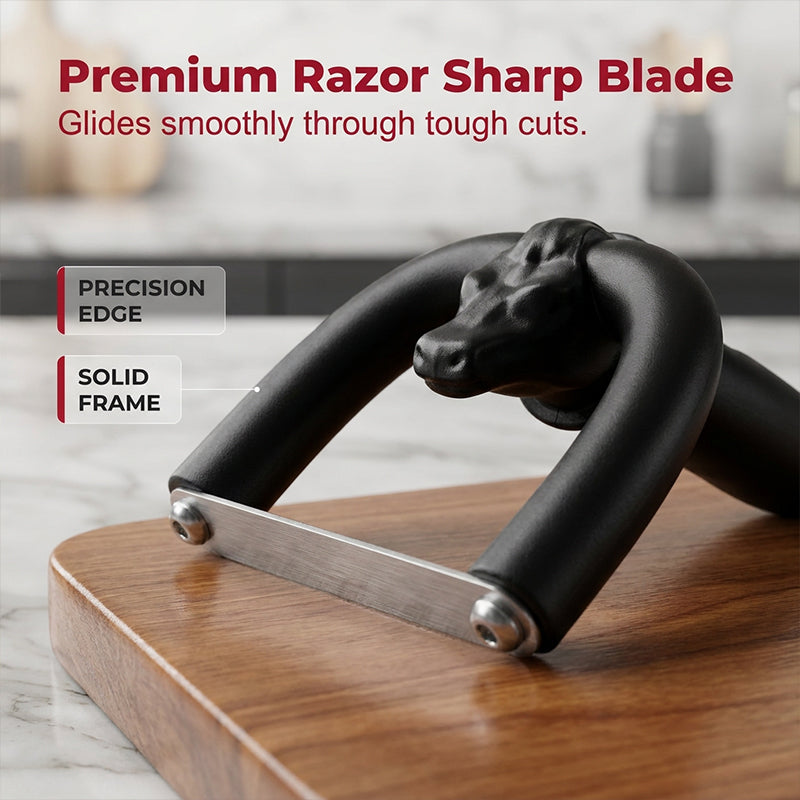 🥩 50% RABAT NU! Håndholdt fedttrimmer til oksekød & svinekød – U‑formet bladholder, rustfrie blade & ergonomisk greb – perfekt til grill, meal prep og store portioner 🍖🔪