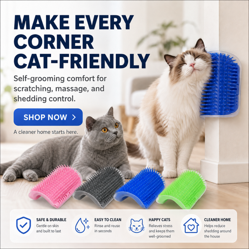 Mjukare katttrimningsmaskin med kattmynta