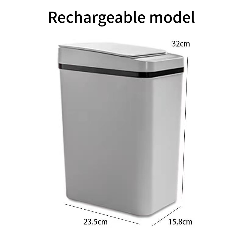 Nine Stars 13-gallon skraldespand med bevægelsessensor