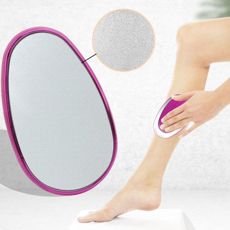 ✨ Ergonomisk hårfjerningsværktøj | Bærbar nano-glas hårfjerner