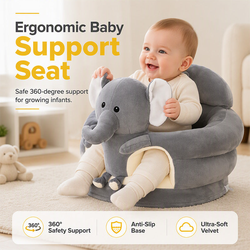 📢📢40% RABAT!! ⏰Luksuriøs babystøttesofa i plys