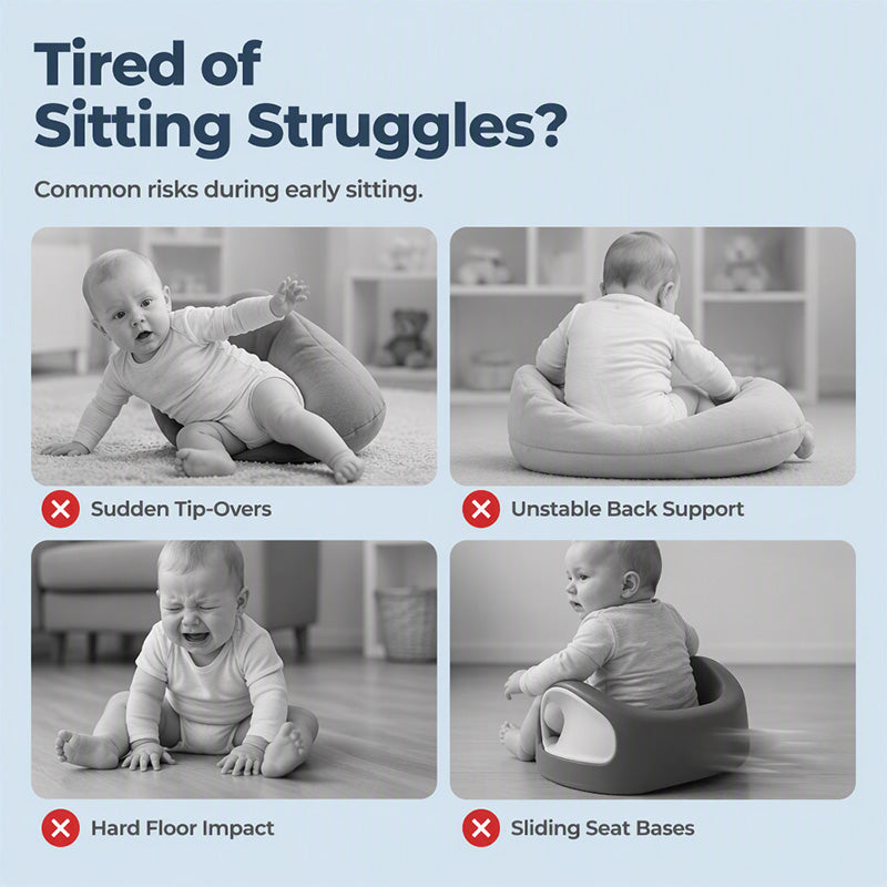 📢📢40% RABAT!! ⏰Luksuriøs babystøttesofa i plys