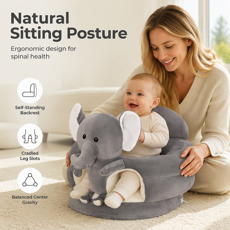 📢📢40% RABAT!! ⏰Luksuriøs babystøttesofa i plys