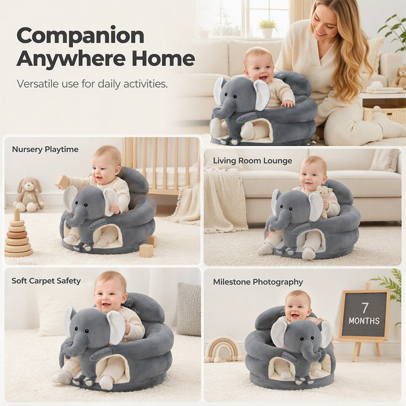 📢📢40% RABAT!! ⏰Luksuriøs babystøttesofa i plys