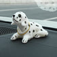 🎉 2026-udsalg — over 12.000 solgt! 🐶 Sød hundebobblehead – nikker med i hvert sving – 10 racer, blød plys, guldkæde – bringer smil på hver køretur 🚗