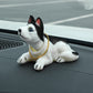 🎉 2026-udsalg — over 12.000 solgt! 🐶 Sød hundebobblehead – nikker med i hvert sving – 10 racer, blød plys, guldkæde – bringer smil på hver køretur 🚗