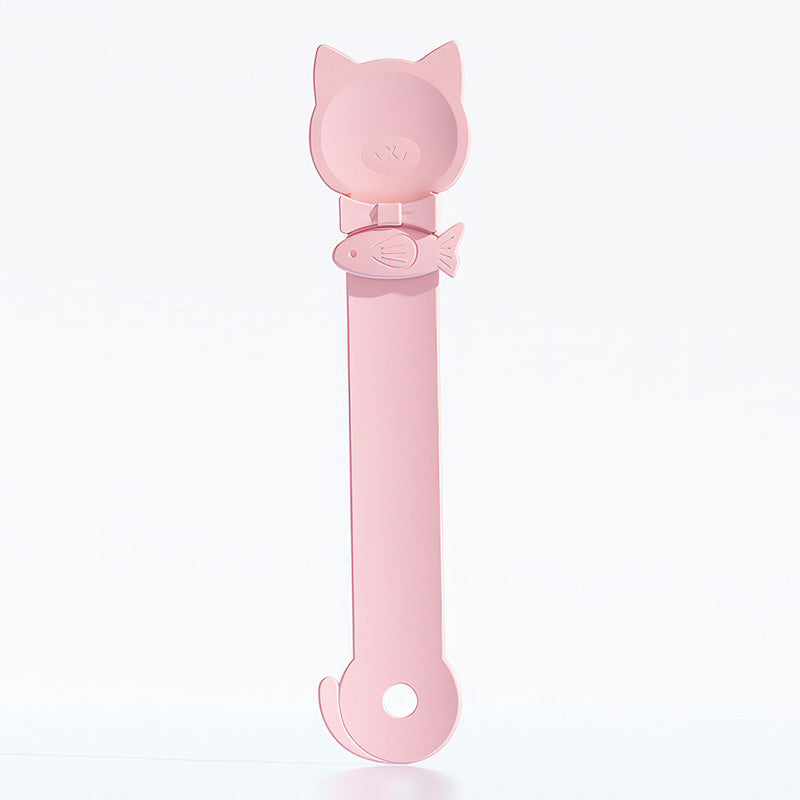 🥳HOT SALE🥳💞50K+ SOLGT! Foderske til katte! BPA-fri, kan klemmes med én hånd og har bred ske. Ren fodring – få din i dag! ✅