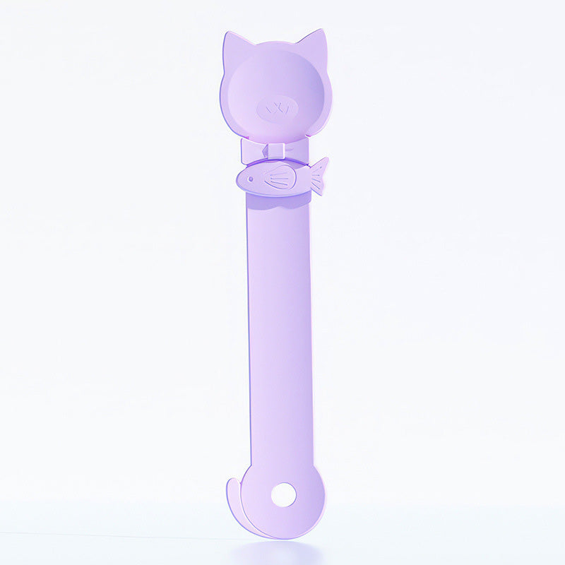 🥳HOT SALE🥳💞50K+ SOLGT! Foderske til katte! BPA-fri, kan klemmes med én hånd og har bred ske. Ren fodring – få din i dag! ✅