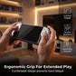 🎮Sidste dag – 50 % rabat🕹️Håndholdt spillekonsol – kampfunktion til 2 spillere, ergonomisk greb. 5″ HD-skærm, lang batteritid. Retrospil overalt! ✨🔋