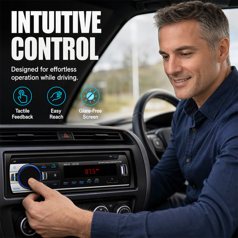 ⏳Tidsbegrænset 50% rabat⏰Bluetooth-bilradio🚗🎵