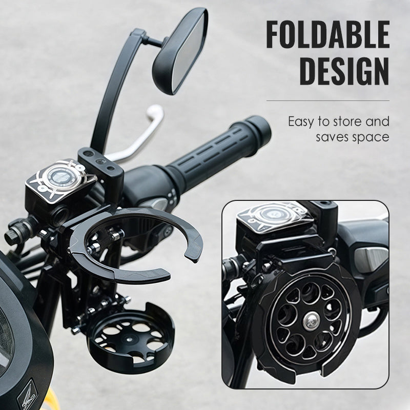 Foldbar flaskeholder til cykel