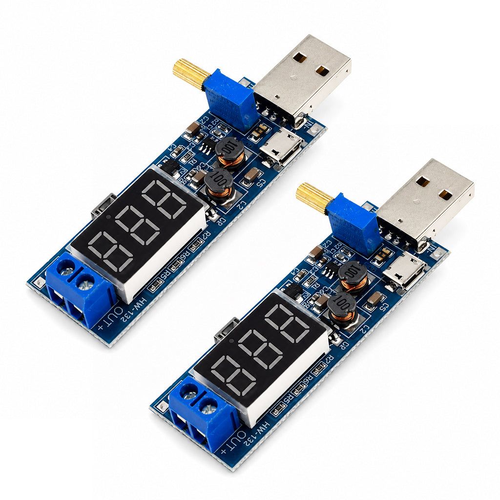 Justerbart USB-strømforsyningsmodul