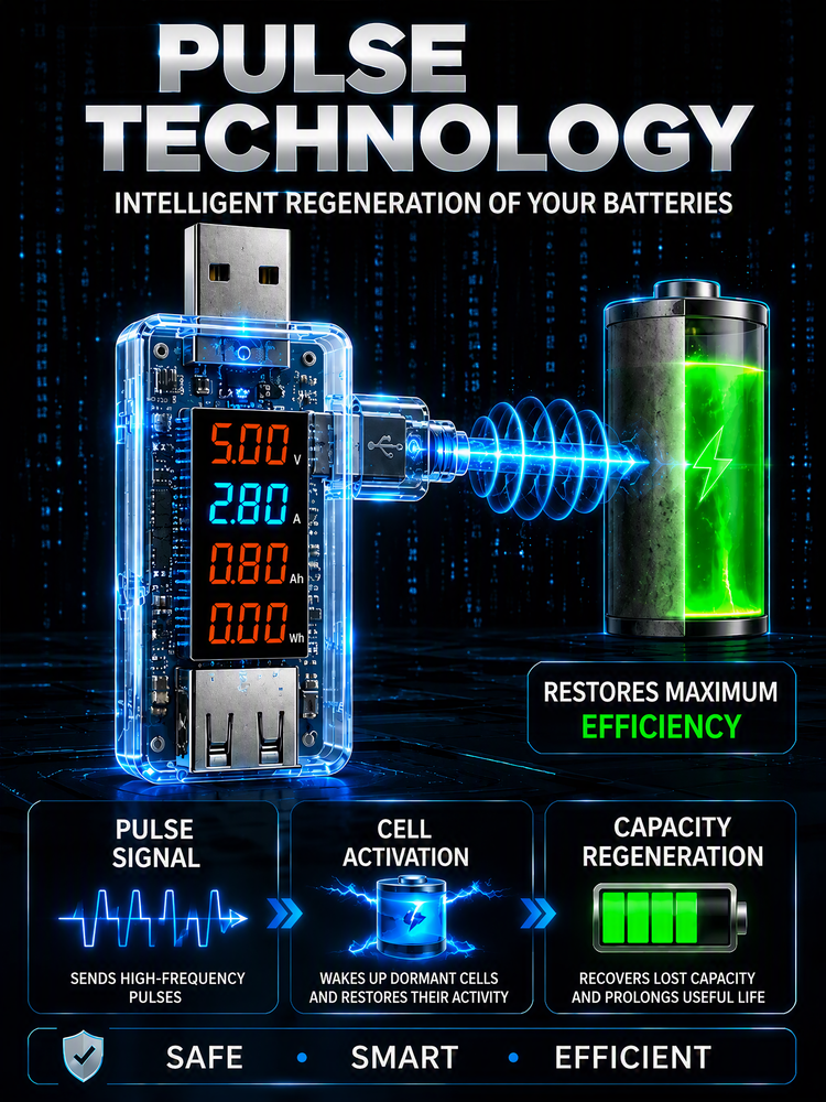 🔌50% RABAT | USB-dongle til optimering af smartphonebatteri – plug-and-play, ingen adskillelse, optimer din telefons batteriydeevne!