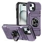 Mobilcover med kortholder og ringgreb til iPhone