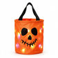 Halloween-slikspand med LED-lys