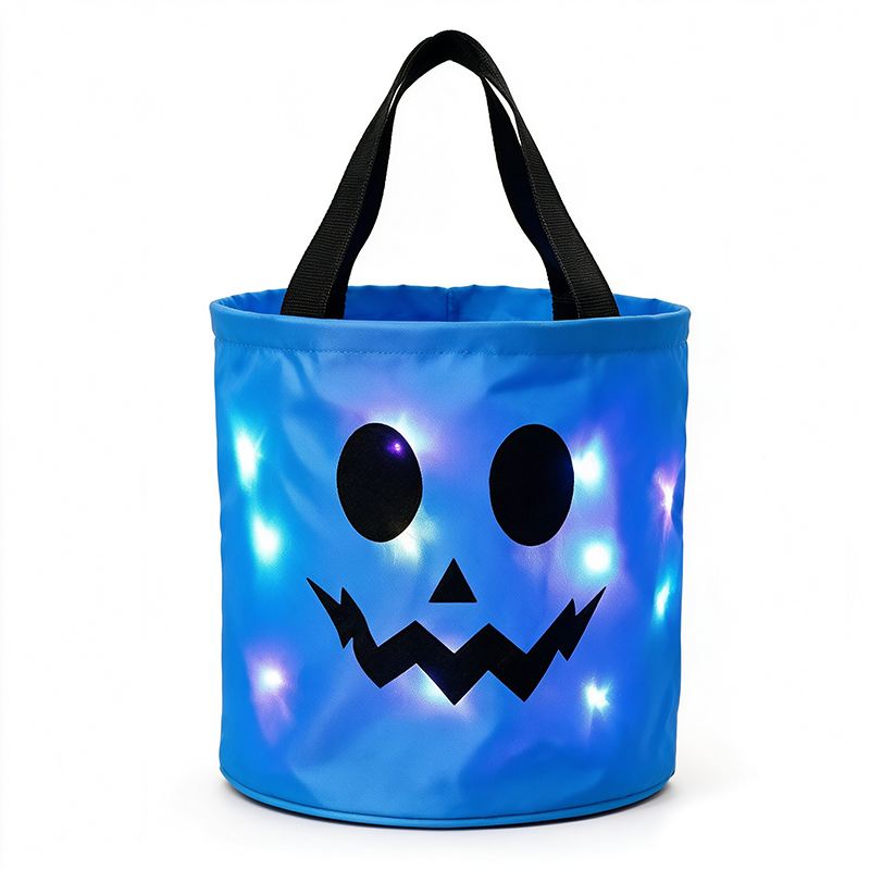 Halloween-slikspand med LED-lys