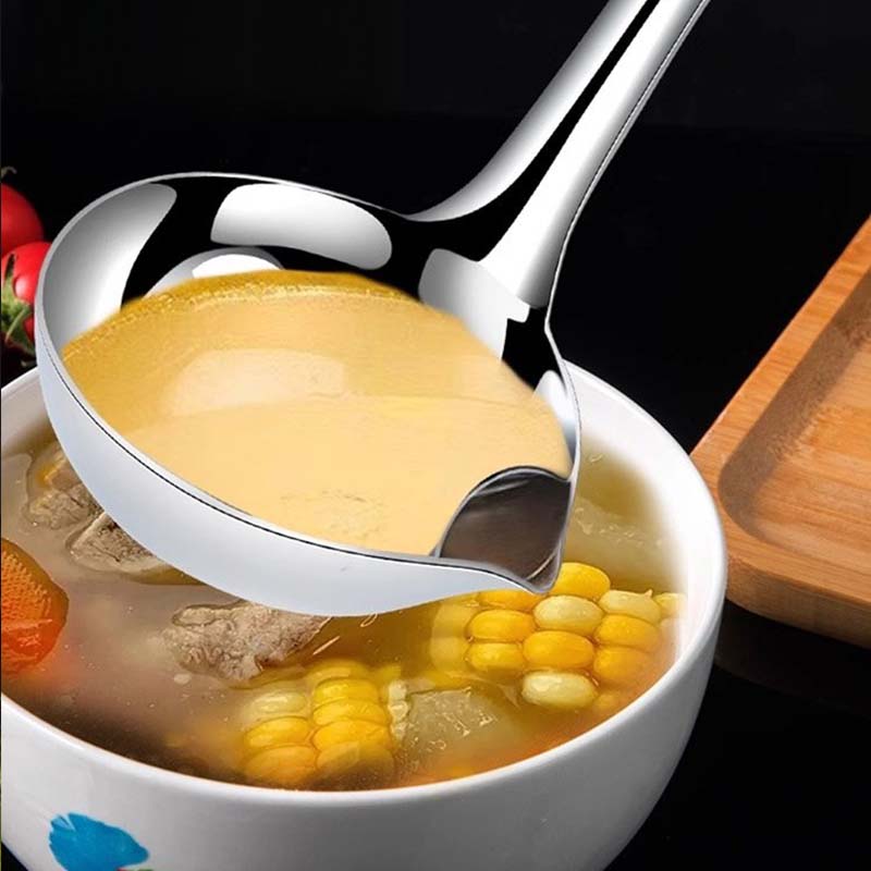 Suppeøse med olieudskiller i rustfrit stål
