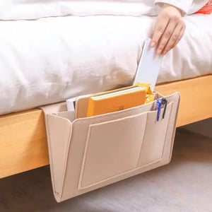 🛏️ Hængende sengeopbevaring med flere lommer | Filtorganisator