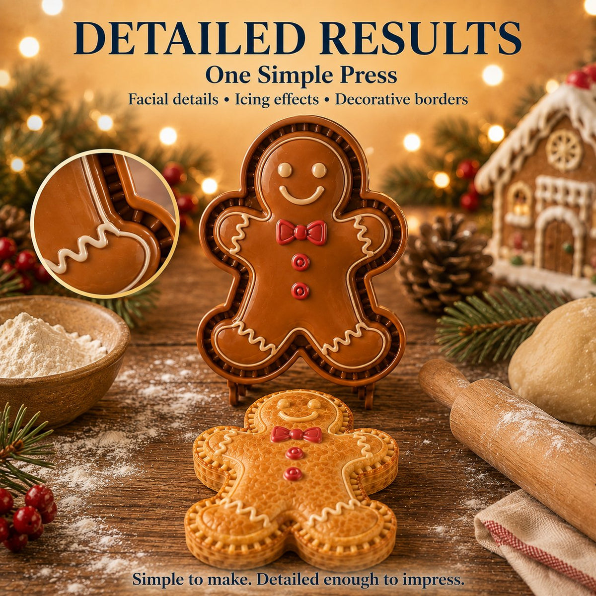 🎅 Juleudsalg 49 % RABAT 🍪 Mini-tærteforme med julemotiver