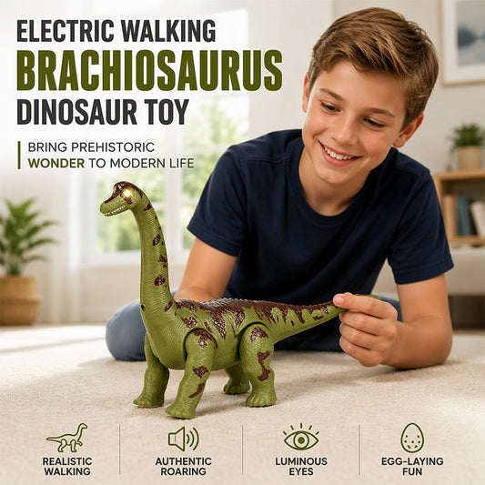 🦕 Elektrisk gående Brachiosaurus-dinosaurlegetøj