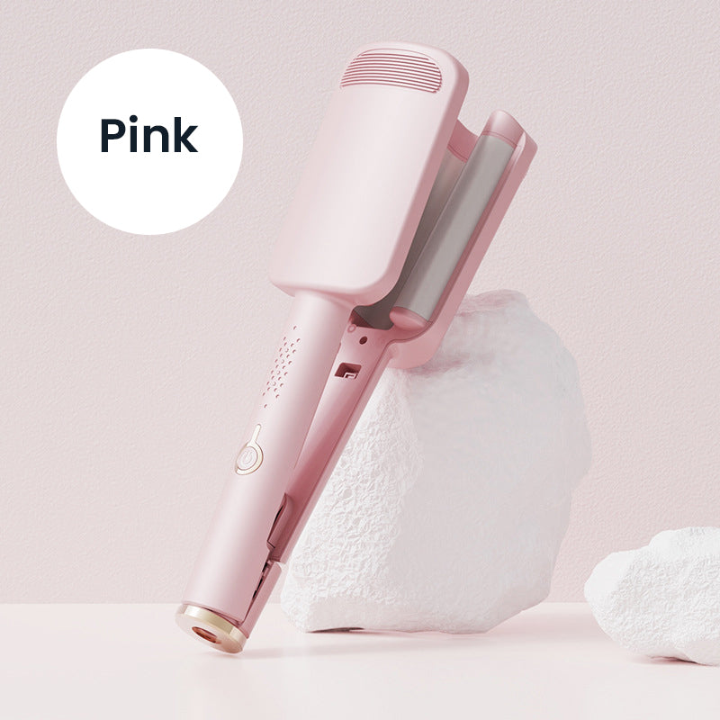 🌸 50 % RABAT! ✨ 32 mm bølgejern – store bløde bølger, 4 varmetrin & ionfunktion