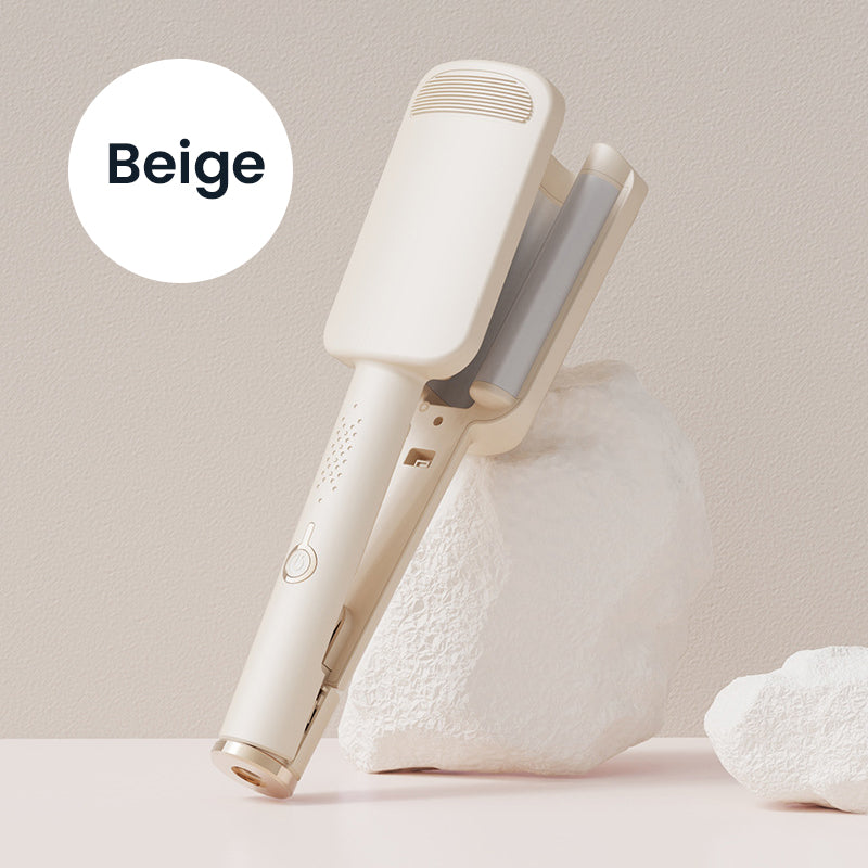 🌸 50 % RABAT! ✨ 32 mm bølgejern – store bløde bølger, 4 varmetrin & ionfunktion